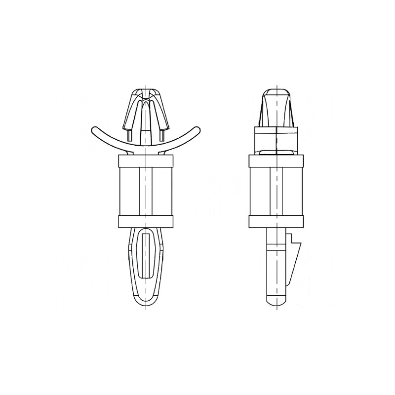 Distanţier PCB poliamidă 6,4mm clichet natural | Electronic-mag.ro | Componente Electronice Distanţier PCB poliamidă 6,4mm clichet natural | Electronic-mag.ro | Componente Electronice