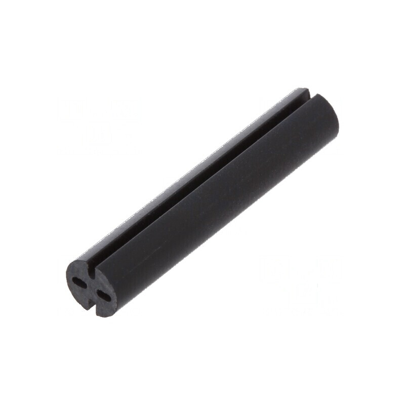 Bucșă de distanțare LED 5,1mm neagră 27mm | Electronic-mag.ro | Componente Electronice