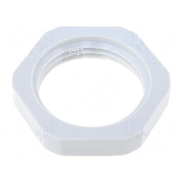 Piuliță PG11 din poliamidă 24mm cu filet PG | Electronic-mag.ro | Componente Electronice
