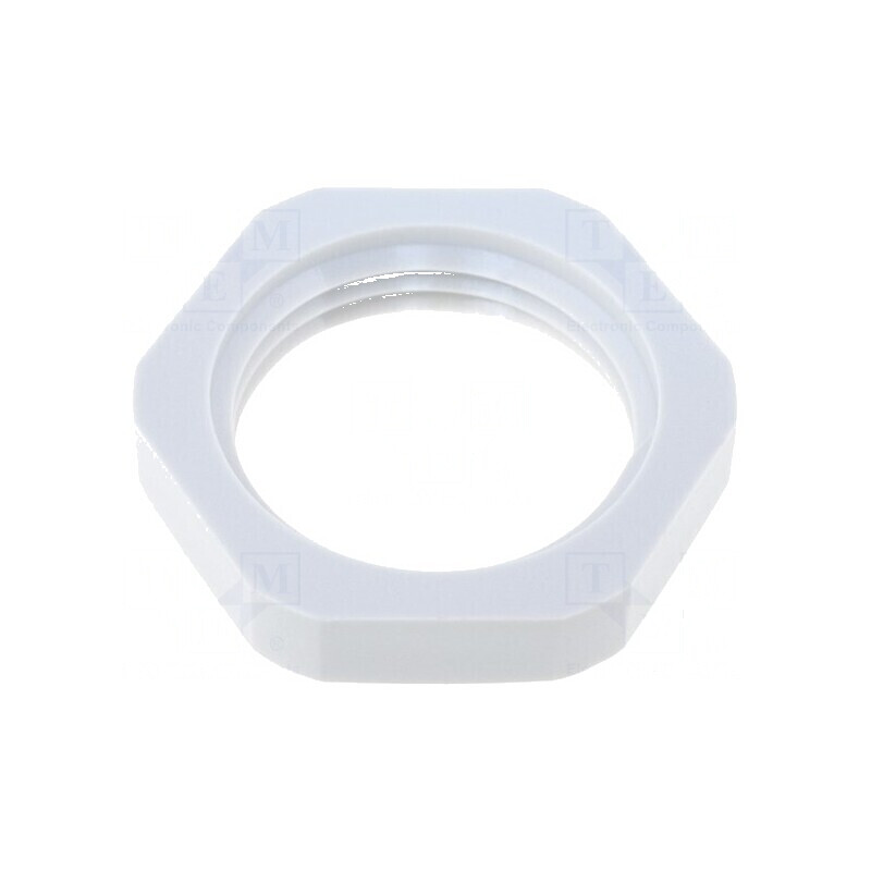 Piuliță PG11 din poliamidă 24mm cu filet PG | Electronic-mag.ro | Componente Electronice