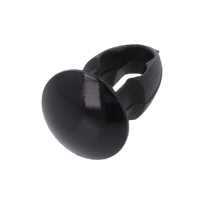 Diblu poliamidă 4,8mm x 4mm negru UL94V-2 | Electronic-mag.ro | Componente Electronice