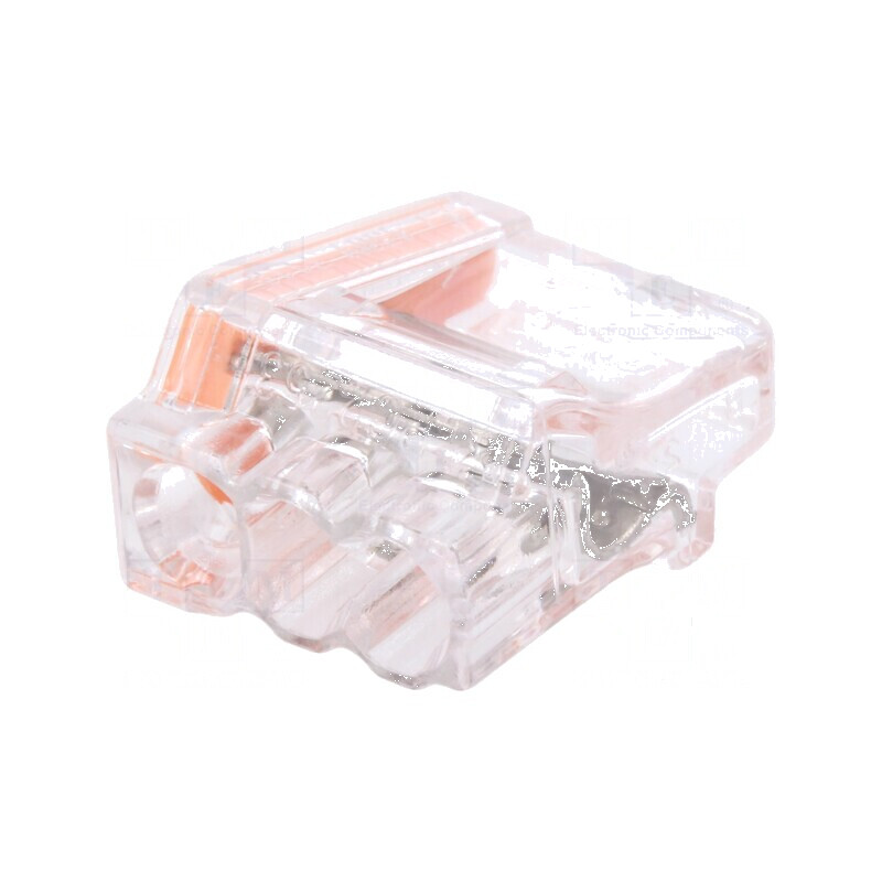 Bornă cu arc eliberare rapidă 1,5÷2,5mm2 450V 24A | Electronic-mag.ro | Componente Electronice