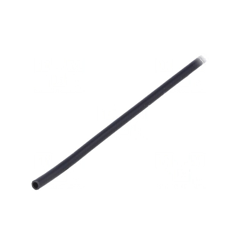 Manșon electroizolant PVC negru 10m pentru temperaturi -20÷125°C Ø 1,5mm | Electronic-mag.ro | Componente Electronice