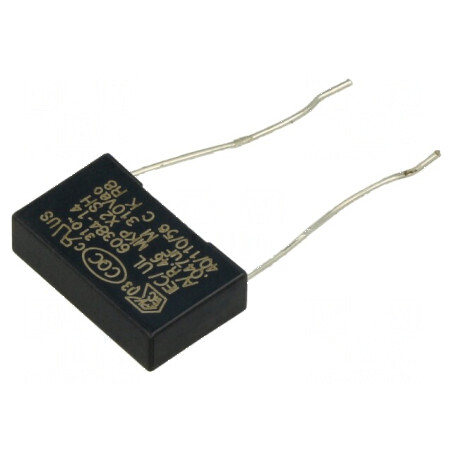 Condensator polipropilenă X2 R46 310V 47nF 18x5x11mm THT | Electronic-mag.ro | Componente Electronice