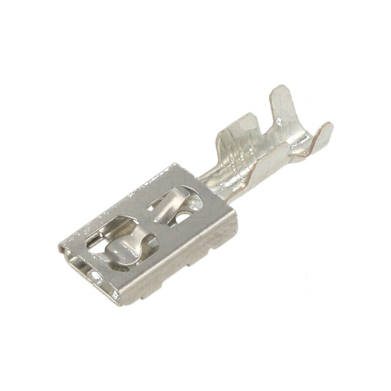 Pin mamă cositorit F480E 1,5÷2,5mm2 crimpat drept în vrac | Electronic-mag.ro | Componente Electronice