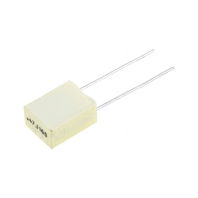 Condensator poliester 470nF 63VAC 100VDC 5mm ±5% THT R82 | Electronic-mag.ro | Componente Electronice