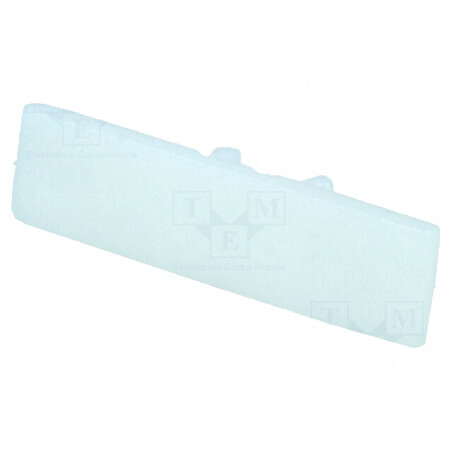 Protecție albă lățime 5mm din poliamidă - temperaturi între -25 și 100°C | Electronic-mag.ro | Componente Electronice