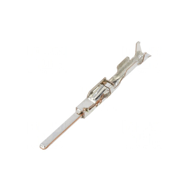 Pin tată cositorit 1,2x0,6mm pentru cabluri 0,5÷0,75mm2 19AWG÷18AWG | Electronic-mag.ro | Componente Electronice