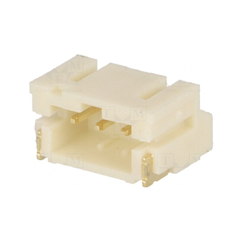 Conector cablu-placă soclu tată PIN 3 Pas 2mm SMT 1A 100V | Electronic-mag.ro | Componente Electronice