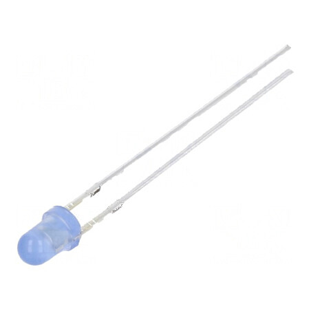 LED 3mm Albastru Convex 5800-7000mcd 30° | Electronic-mag.ro | Componente Electronice