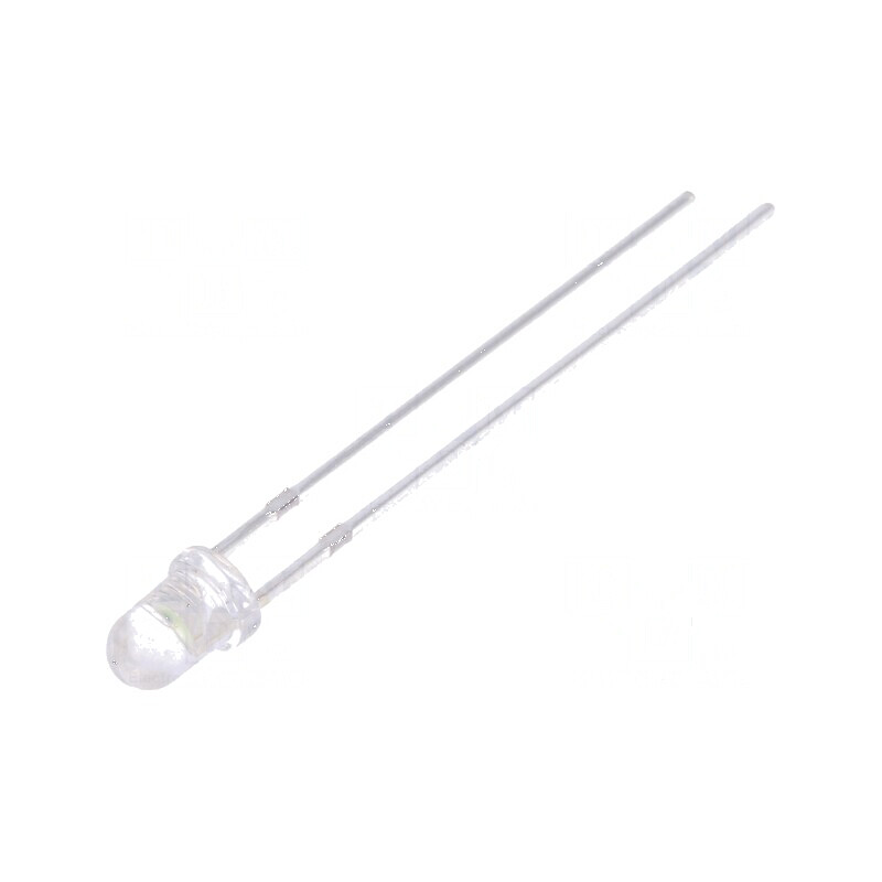 LED 3mm Albastru Ice Blue 10000÷12000mcd 30° Nr. termic 2 | Electronic-mag.ro | Componente Electronice