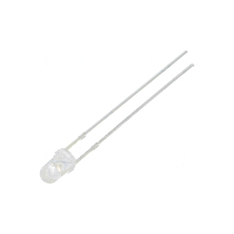 LED 3mm mov 2180÷3000mcd 30° convex | Electronic-mag.ro | Componente Electronice
