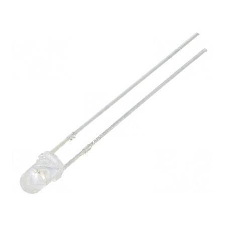 LED 3mm mov 2180÷3000mcd 30° convex | Electronic-mag.ro | Componente Electronice