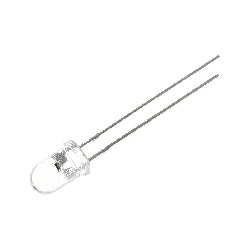 LED 5mm Albastru Clipitor 1560-3000mcd 30° 20mA | Electronic-mag.ro | Componente Electronice