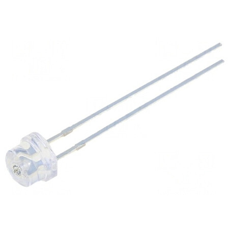 LED 4,8mm mov 100° convex 5mW 2,54mm | Electronic-mag.ro | Componente Electronice