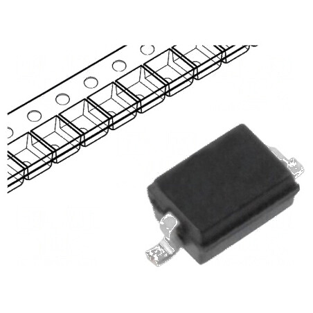 Diodă comutație 35V 100mA SOD323 - o singură diodă bandă | Electronic-mag.ro | Componente Electronice