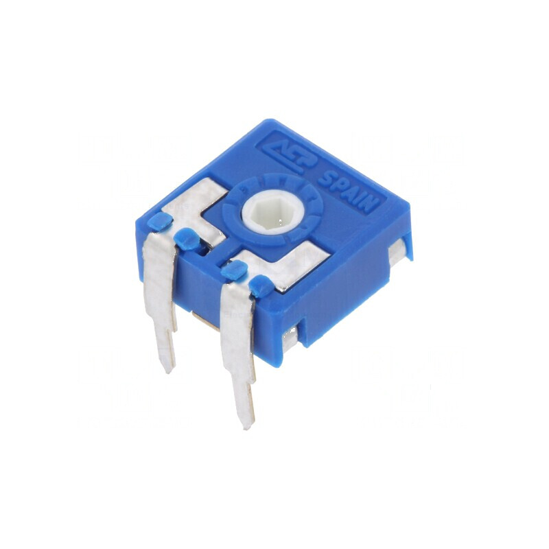Potenţiometru orizontal 10kΩ 0,15W de montare singură tură | Electronic-mag.ro | Componente Electronice