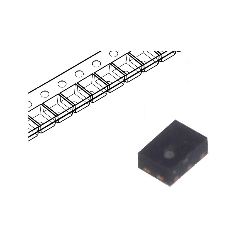 Diodă TVS 6,1V 3A 30W MicroQFN ESD | Electronic-mag.ro | Componente Electronice Diodă TVS 6,1V 3A 30W MicroQFN ESD | Electronic-mag.ro | Componente Electronice