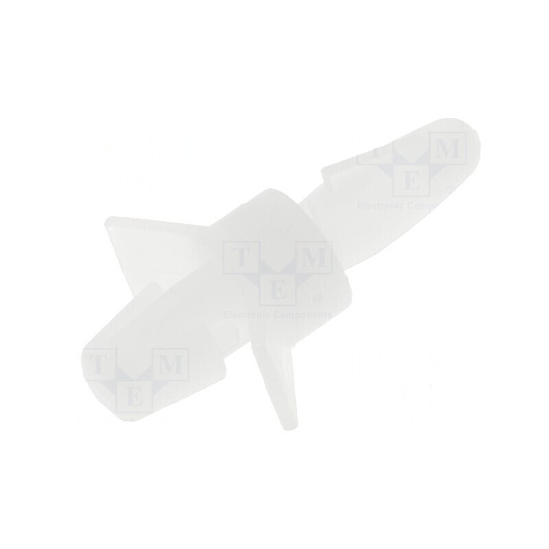 Distanțier PCB poliamidă 4,8mm clichet natural UL94V-2 | Electronic-mag.ro | Componente Electronice