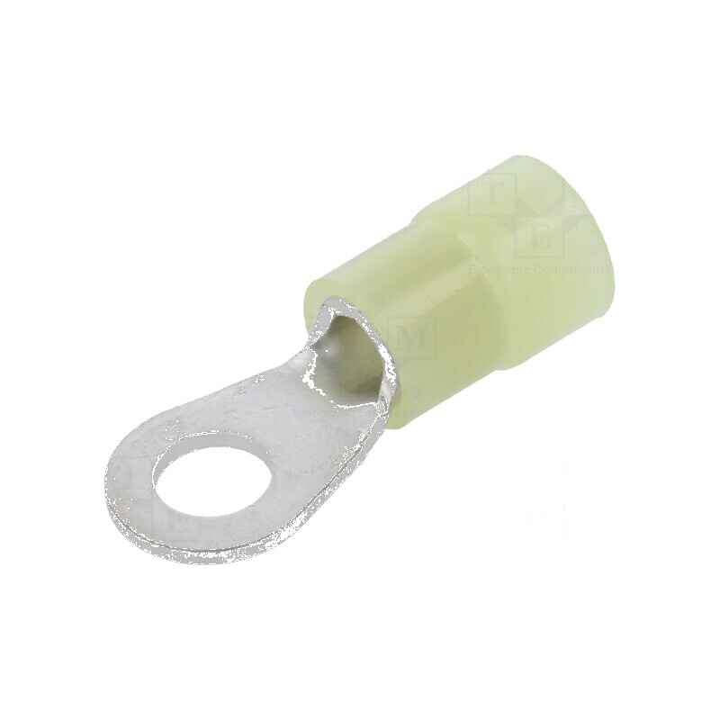 Vârf inelar M5 Ø 5,3mm 2,5-6mm² pentru cablu izolat | Electronic-mag.ro | Componente Electronice