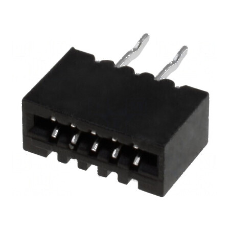 Conector FFC/FPC drept PIN 5 Non-ZIF THT cositorit 20mΩ 1mm | Electronic-mag.ro | Componente Electronice