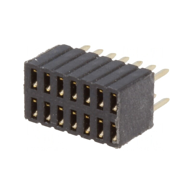 Conector şiruri pini soclu mamă 14 PIN 1,27mm THT 2x7 | Electronic-mag.ro | Componente Electronice Conector şiruri pini soclu mamă 14 PIN 1,27mm THT 2x7 | Electronic-mag.ro | Componente Electronice