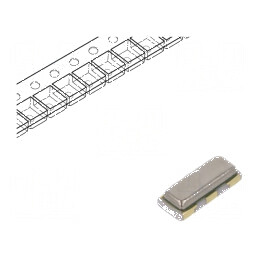 Rezonator ceramic 16MHz SMD 3,2x1,3x0,9mm ±0,5% 15pF | Electronic-mag.ro | Componente Electronice