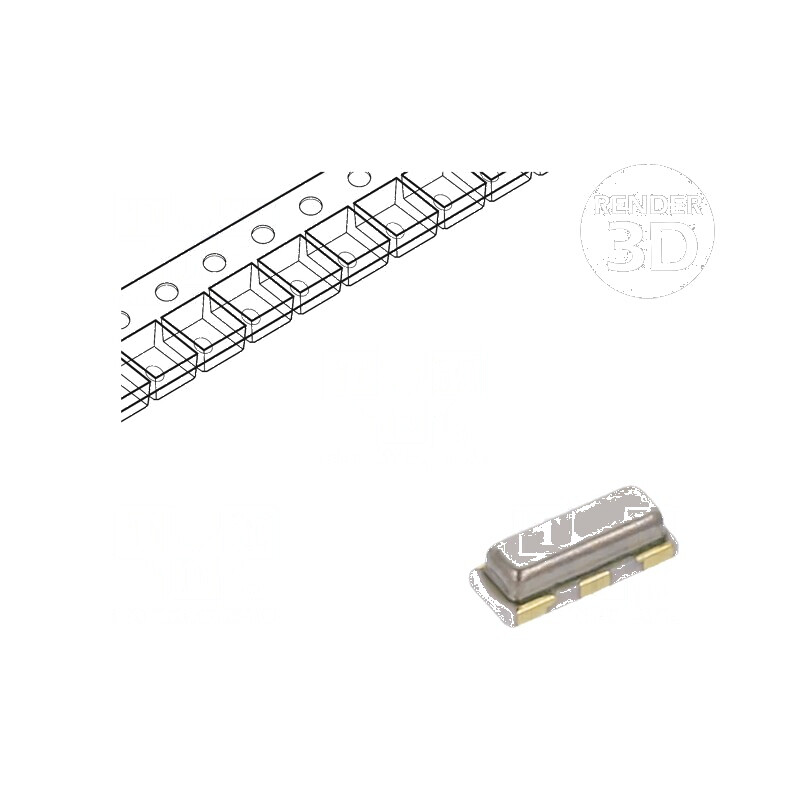 Rezonator ceramic SMD 16MHz 3,2x1,3x0,9mm ±0,5% -40÷85°C | Electronic-mag.ro | Componente Electronice Rezonator ceramic SMD 16MHz 3,2x1,3x0,9mm ±0,5% -40÷85°C | Electronic-mag.ro | Componente Electronice