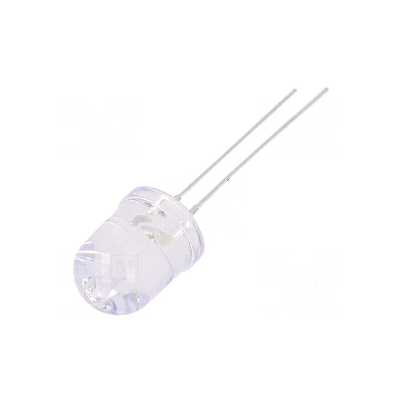 LED 10mm galben 1120÷1560mcd 30° convex | Electronic-mag.ro | Componente Electronice