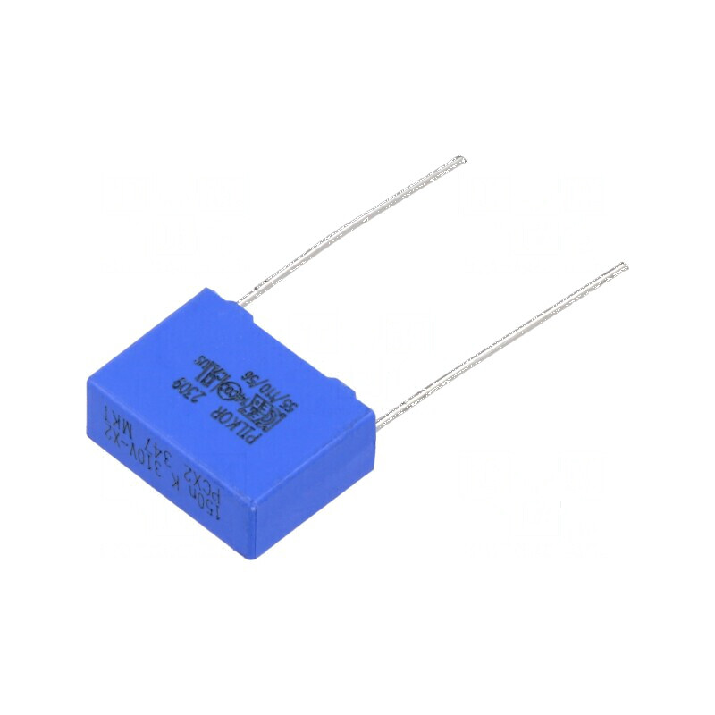 Condensator poliester 150nF 15mm ±10% 310V THT | Electronic-mag.ro | Componente Electronice
