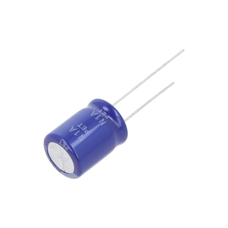 Condensator electrolitic THT 220uF 63V 12,5x16mm ±20% | Electronic-mag.ro | Componente Electronice