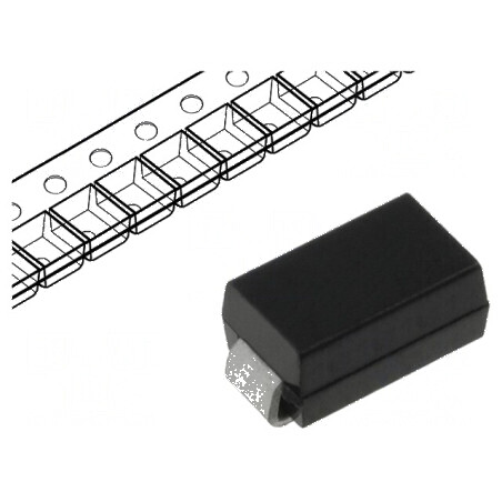 Diodă TVS 400W 209V 6A unidirecțională SMA rola bandă | Electronic-mag.ro | Componente Electronice