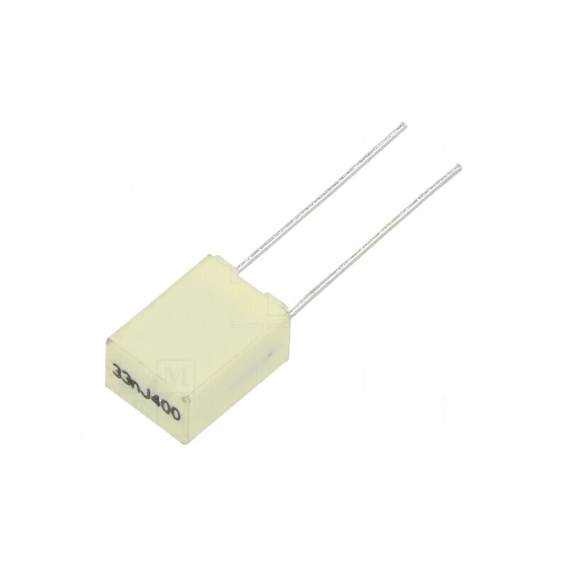 Condensator poliester 33nF 200VAC 400VDC 5mm ±5% THT R82 | Electronic-mag.ro | Componente Electronice Condensator poliester 33nF 200VAC 400VDC 5mm ±5% THT R82 | Electronic-mag.ro | Componente Electronice