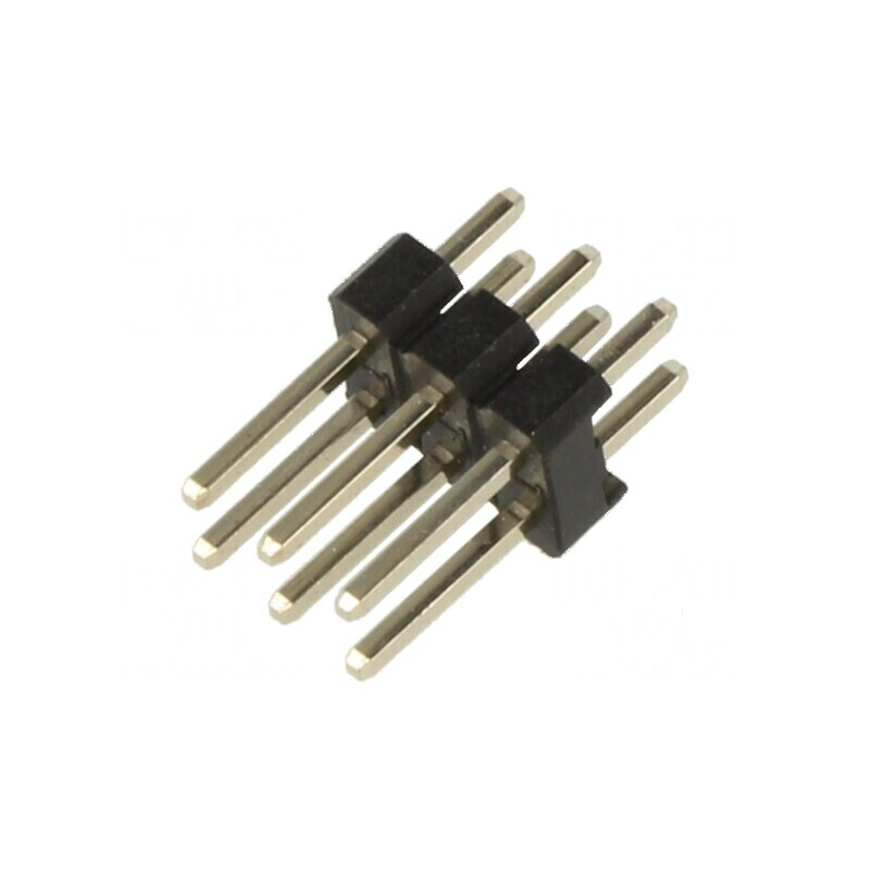 Conector şir pini tată 2,54mm 6 pini THT aurit | Electronic-mag.ro | Componente Electronice Conector şir pini tată 2,54mm 6 pini THT aurit | Electronic-mag.ro | Componente Electronice