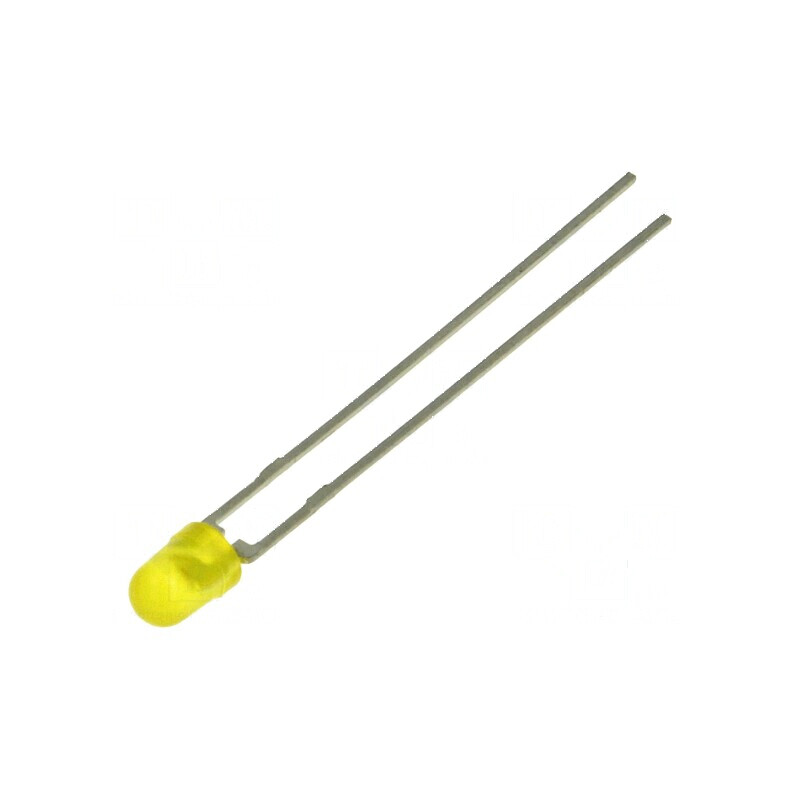LED 3mm galben 2,4÷3V 30° convex | Electronic-mag.ro | Componente Electronice LED 3mm galben 2,4÷3V 30° convex | Electronic-mag.ro | Componente Electronice