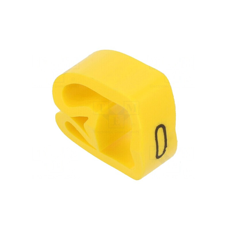 Markere Marcaj PVC galbenă 0 8÷16mm -30÷80°C | Electronic-mag.ro | Componente Electronice