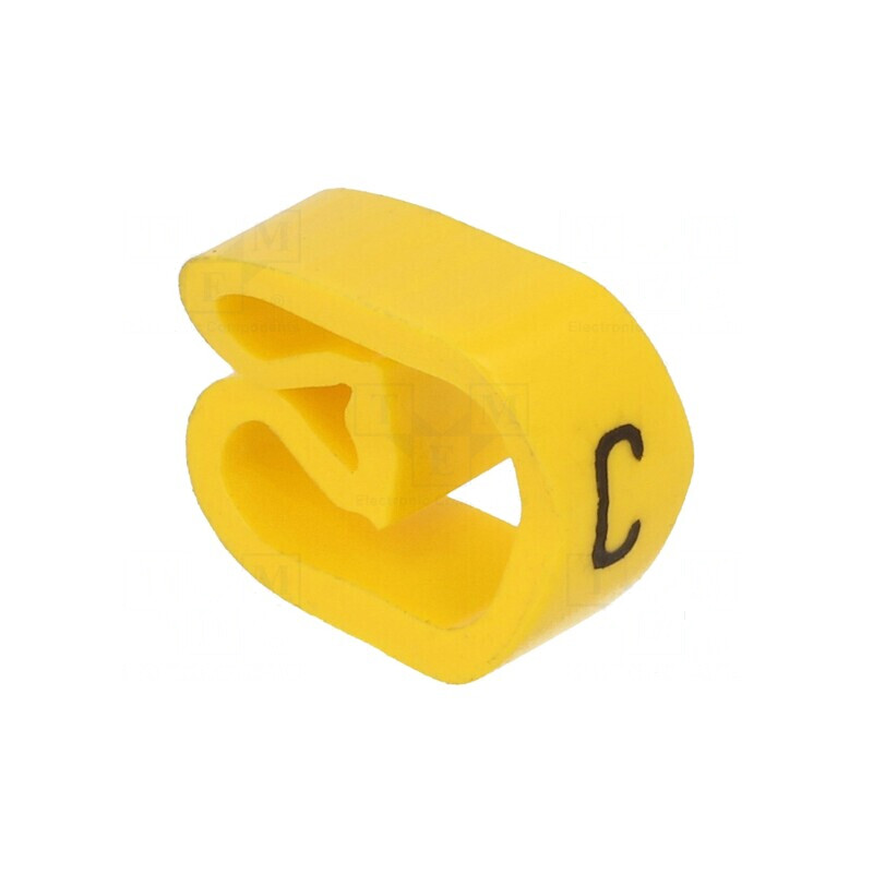 Markere Marcaj PVC galben 8-16mm 30-80°C | Electronic-mag.ro | Componente Electronice