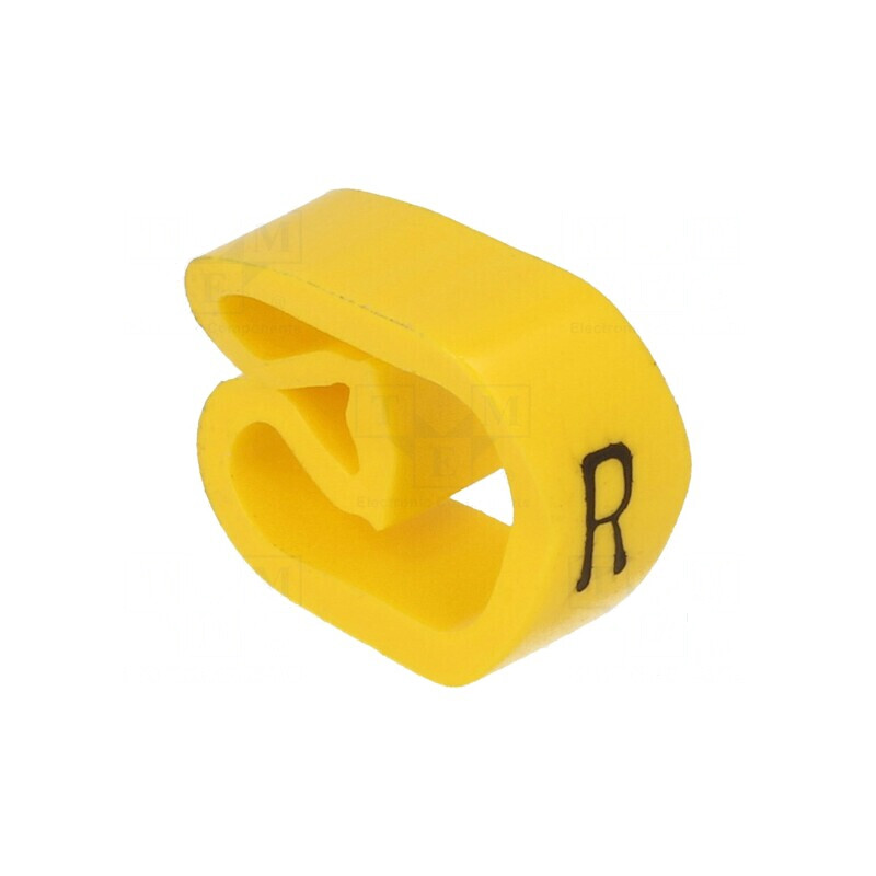 Markere Marcaj PVC galben 8-16mm -30 până la 80°C | Electronic-mag.ro | Componente Electronice