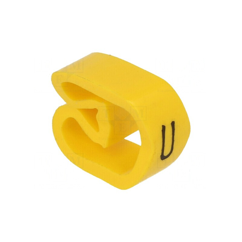 Markere de Marcaj PVC Galbene 8-16mm -30÷80°C | Electronic-mag.ro | Componente Electronice