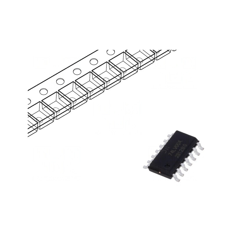 IC NAND digital 4 canale SMD SO14 2÷5,5VDC -40÷150°C | Electronic-mag.ro | Componente Electronice