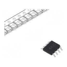 Tranzistor P-MOSFET unipolar -30V -7A Idm -40A 3,9W SOP8 | Electronic-mag.ro | Componente Electronice