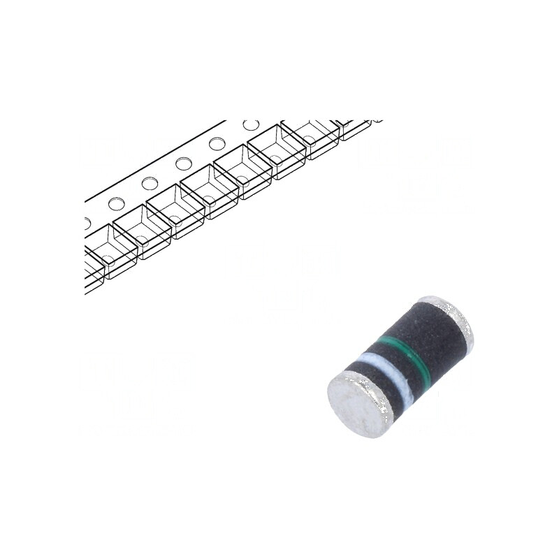 Diodă redresoare SMD 600V 1A DO213AB Ufmax 1,1V | Electronic-mag.ro | Componente Electronice