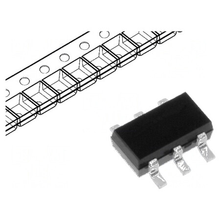 Tranzistor PNP bipolar 45V 0,1A 380mW SC74 SOT457 TSOP6 x2 | Electronic-mag.ro | Componente Electronice