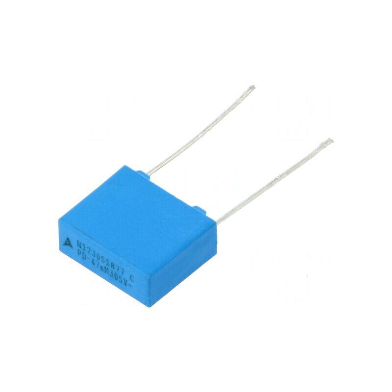 Condensator polipropilenă X2 47nF 13x11x5mm THT ±20% 10mm | Electronic-mag.ro | Componente Electronice Condensator polipropilenă X2 47nF 13x11x5mm THT ±20% 10mm | Electronic-mag.ro | Componente Electronice
