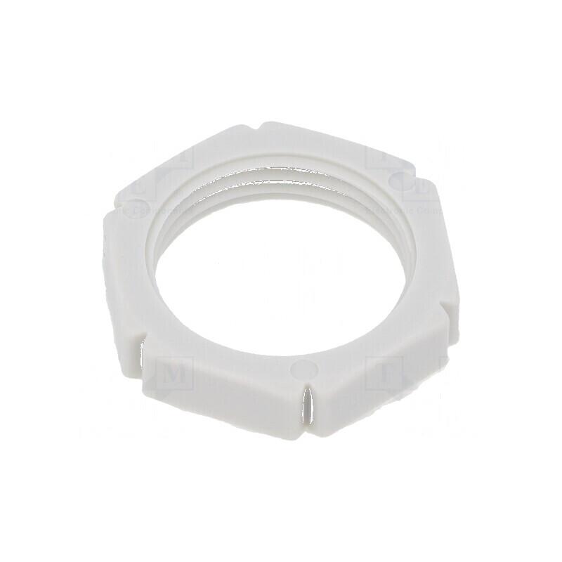 Piuliță PG11 poliamidă gri deschis 20-90°C | Electronic-mag.ro | Componente Electronice