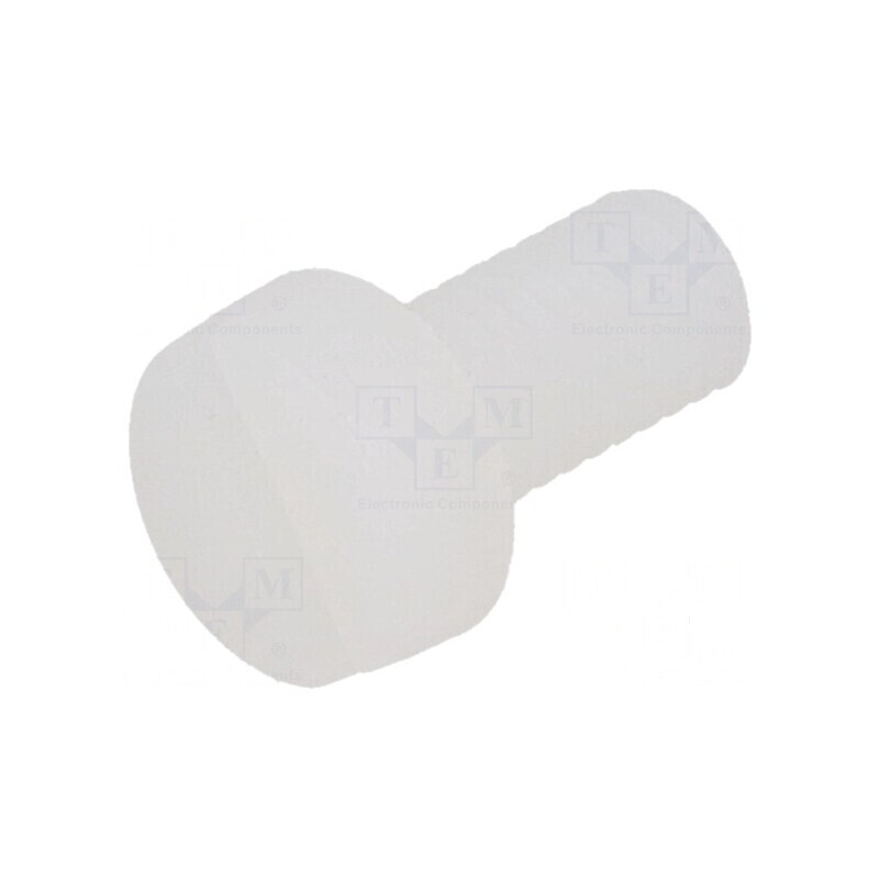 Şurub M5x10 Cap Rotund Crestat Poliamidă | Electronic-mag.ro | Componente Electronice