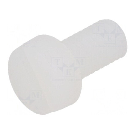 Şurub M5x10 Cap Rotund Crestat Poliamidă | Electronic-mag.ro | Componente Electronice
