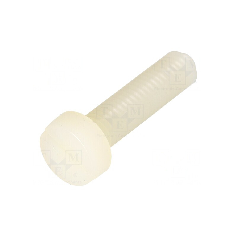 Şurub M5x20 Cap Rotund Crestat Poliamidă 1,3mm | Electronic-mag.ro | Componente Electronice Şurub M5x20 Cap Rotund Crestat Poliamidă 1,3mm | Electronic-mag.ro | Componente Electronice