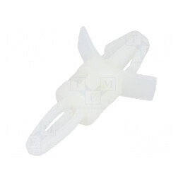 Distanţier PCB poliamidă 7,9mm clichet naturală | Electronic-mag.ro | Componente Electronice