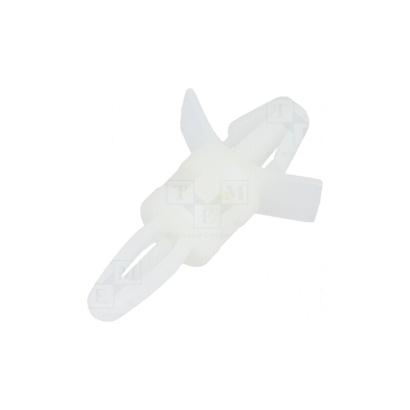 Distanţier PCB poliamidă 7,9mm clichet naturală | Electronic-mag.ro | Componente Electronice